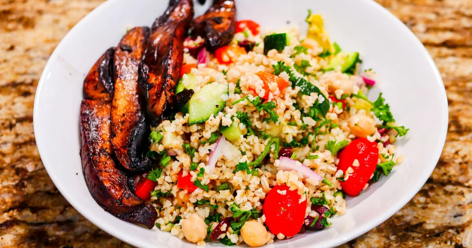 Mediterranean Bulgar Wheat Salad